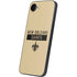 NFL New Orleans Saints Gold Performance Series iPhone 16e Skin